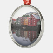 Noorwegen Metalen Ornament (Links)