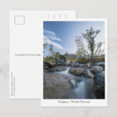 Noorwegen Natuur foto Briefkaart (Voorkant / Achterkant)
