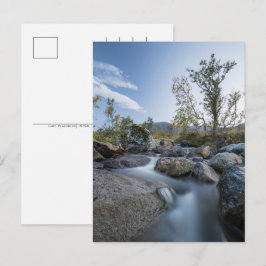 Noorwegen Natuur Foto Feestdagenkaart