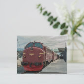 Noorwegen. NOHAB Di3 616 bij Trondheim S Briefkaart (Staand voorkant)