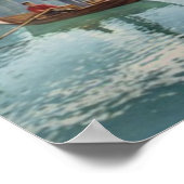 Noorwegen Noors Vintage Travel Poster (Hoek)