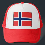 Noorwegen - Noorse vlag Trucker Pet<br><div class="desc">Nationale vlag van Noorwegen De Noorse nationale vlag is een Scandinavische kruisvlag in rood met een blauw en wit kruis. Het is aangenomen in 1821 en heeft een ratio van 8:11. Merk op dat om het even welke vervorming in het voorproefafbeelding door compressieartikelen wordt veroorzaakt, en zal niet worden gedrukt....</div>