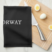 Noorwegen - Noorwegen Vlag Theedoek (Quarter Fold)