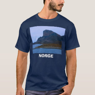 Noorwegen, Norge, ingang Fjord T-shirt