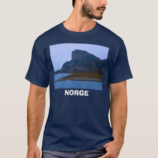 Noorwegen, Norge, ingang Fjord T-shirt (Voorkant)
