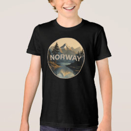 Noorwegen Norge Scandinavië Europa Tri-Blend Shirt