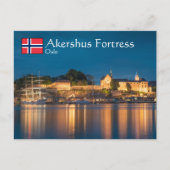 Noorwegen Oslo Akershus Fortress Briefkaart (Voorkant)