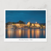 Noorwegen Oslo Akershus Fortress Briefkaart (Voorkant)