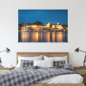 Noorwegen Oslo Akershus Fortress Canvas Afdruk (Insitu (Slaapkamer))