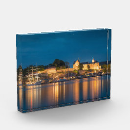 Noorwegen Oslo Akershus Fortress Fotoblokken