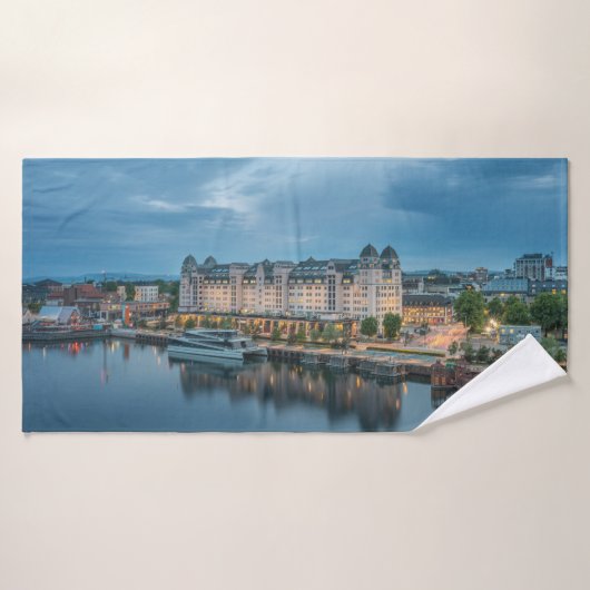Noorwegen Oslo Badhanddoek (Badhanddoek)