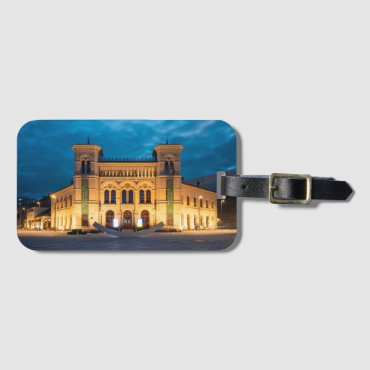 Noorwegen Oslo Bagagelabel (Voorkant (horizontaal))