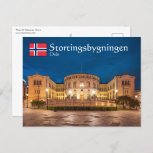 Noorwegen Oslo Briefkaart