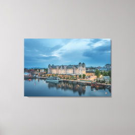 Noorwegen Oslo Canvas Afdruk