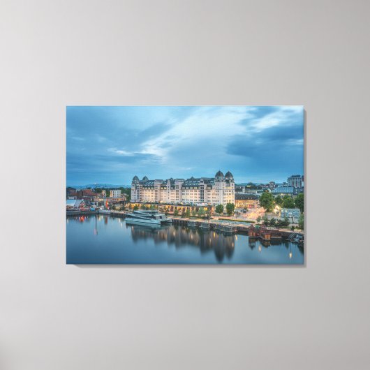 Noorwegen Oslo Canvas Afdruk (Voorkant)