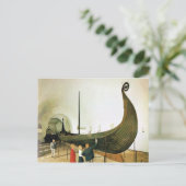  Noorwegen, Oslo, Gokstad Viking SHip, 1956 Briefkaart (Staand voorkant)