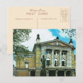  Noorwegen, Oslo, nationaal theater Briefkaart (Voorkant / Achterkant)