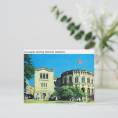  Noorwegen, Oslo, Nationale Vergadering Briefkaart (Staand voorkant)