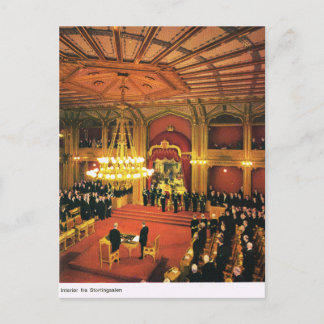  Noorwegen, Oslo, Parlement Briefkaart