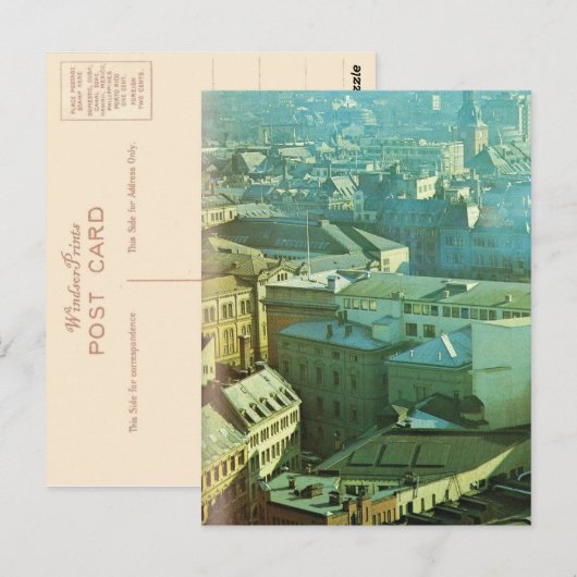  Noorwegen, Oslo, stadscentrum Briefkaart (Voorkant / Achterkant)