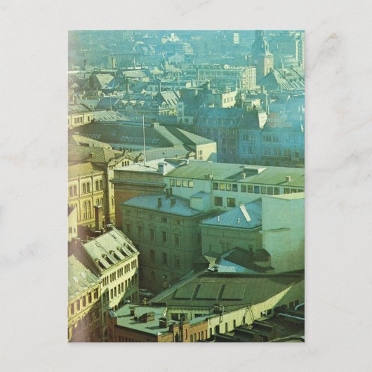  Noorwegen, Oslo, stadscentrum Briefkaart (Voorkant)