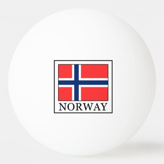 Noorwegen Pingpongbal (Voorkant)