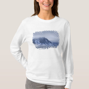 Noorwegen, poolcirkel, Noord-Atlantische Oceaan. T-shirt