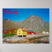 Noorwegen Poster (Voorkant)