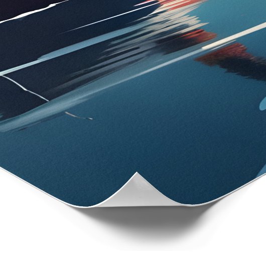 Noorwegen Poster (Hoek)