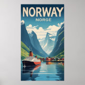 Noorwegen Poster (Voorkant)