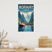 Noorwegen Poster (Keuken)