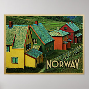 Noorwegen Poster