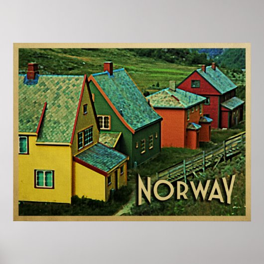  Noorwegen Poster (Voorkant)
