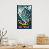 Noorwegen Poster (Keuken)
