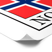 Noorwegen Poster (Hoek)