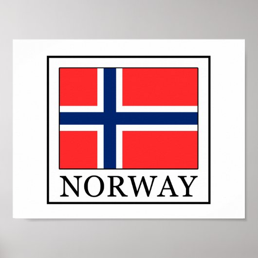 Noorwegen Poster (Voorkant)