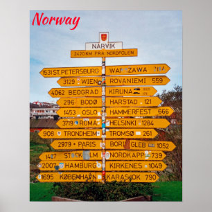 Noorwegen Poster