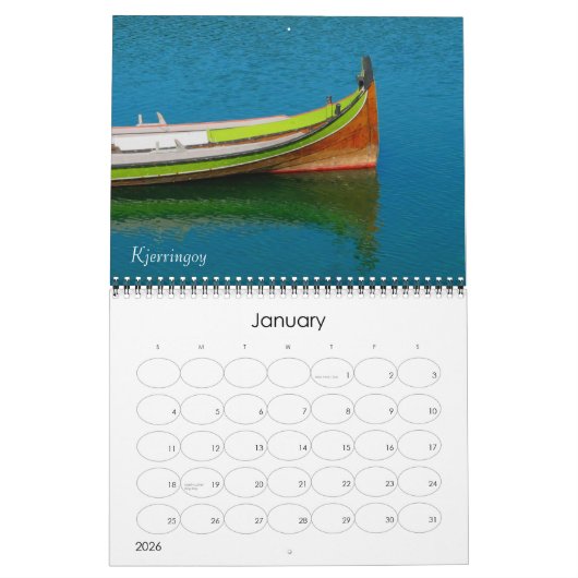 Noorwegen Reflecteert Wall Calendar Kalender (Jan 2026)