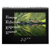 Noorwegen Reflecteert Wall Calendar Kalender (Hoes)