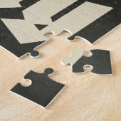 Noorwegen reis ski poster legpuzzel (Zijkant)