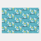 Noorwegen, Scandi, bomen, vogels, dieren Inpakpapier Vel (Voorkant 3)