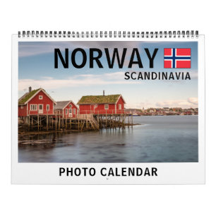 Noorwegen Scandinavië 2026 Kalender