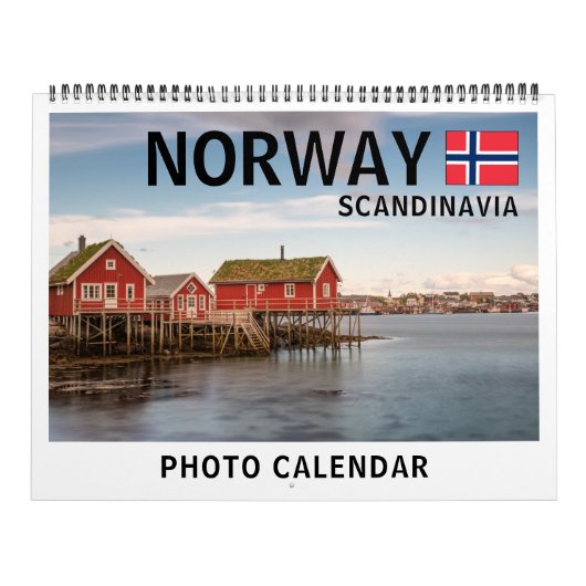 Noorwegen Scandinavië 2026 Kalender (Hoes)