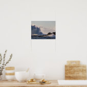 Noorwegen Seascape-foto Poster (Keuken)