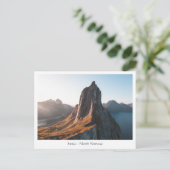 Noorwegen Senja eiland Briefkaart (Staand voorkant)