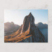 Noorwegen Senja Island Briefkaart (Voorkant)