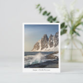 Noorwegen Senja Island Briefkaart (Staand voorkant)