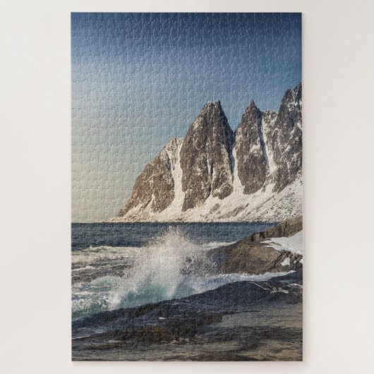Noorwegen Senja Landschapsfoto Legpuzzel (Verticaal)