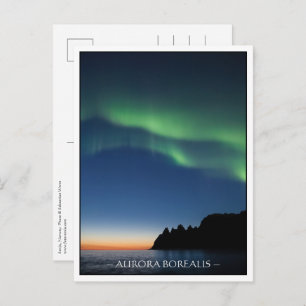 Noorwegen Senja Northern Lights Briefkaart