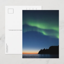 Noorwegen Senja Northern Lights Briefkaart